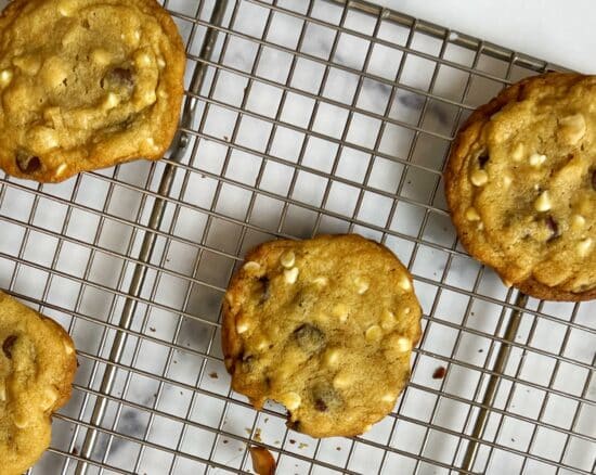 Double Chocolate Macadamia Nut Cookies